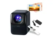 Xiaomi Portable Video Projector Wanbo T2 MAX, FULL HD 1080P, ANDROID, WIFI, Blue