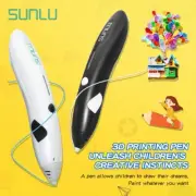 Sunlu 3D Printing Pen Built-in Rechargeable Battery PCL compatible Low Temperate