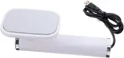 VALICLUD Compact Portable Travel Iron Handheld Steamer Iron Mini for Uniform Heat Distribution and Wrinkle Removal