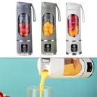 Portable 450ml Mini Blender for Travel and Outdoor Use with Steel Blades