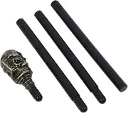 WESIEVYA Halloween Wizard Scepter Cane Prop Durable Plastic Walking Stick for Costume Parties Lightweight and Versatile Accessory for Enhanced Appearance and Unique Style