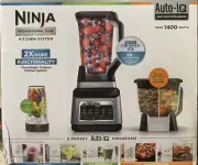 Ninja Professional Plus Kitchen System Auto IQ 1 Touch Intelligence BN800 - NEW