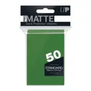 Ultra Pro Gaming Sleeves Deck Protector GREEN PRO MATTE Standard Size 50-Pack