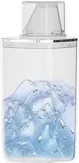 Laundry Detergent Storage Container, Laundry Detergent Dispenser - U Powder Storage Box - Spencer Laundry Detergent with Pump Laundry Powder Container for Stocka