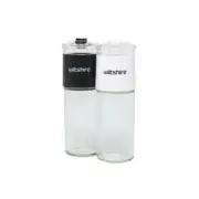 Wiltshire Glass Salt & Pepper Mill Grinder Small Manual Shaker