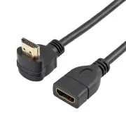 90° Degree Up Down Angle HDMI Extension Lead v1.4 1080P HD HDTV Cable Cord AU