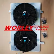 QLD-ALUMINUM FAN SHROUD For THE RADIATOR OF NISSAN SKYLINE R33 GTS-T RB25DET new