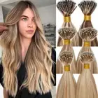 Nano Ring Tip 100% Real Human Hair Extensions Micro Loop Beads Ombre 150g/200g