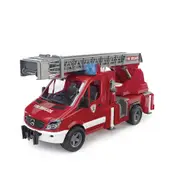 Bruder Licensed 1:16 Scale MB Sprinter Fire Engine With Slewing Ladder Water Pump