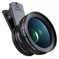 在飛比找Yahoo!奇摩拍賣優惠-37MM0.45x 廣角微距手機鏡頭高 清無畸變相機鏡頭 手