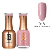 Billionaire Gel Polish UV LED & Nail Lacquer Duo 018 What In Carnation?