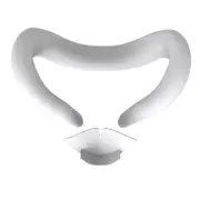 For Meta Quest 3 Silicone Face Cover Eye Mask with Nose Pad
