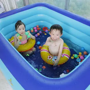 超大兒童游泳池充氣游泳池家庭嬰兒泳池成人家用加厚超大號戲水池