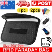 For Faraday Bag RFID Signal Blocking Shielding Pouch Cell Phone Wallet Blocker