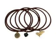 The Twilight Saga: New Moon - Jewellery Jelly Bangle With Charms Wolf
