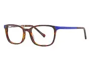 NEW Vera Bradley VB-NIKKI-ROMANTIC-PAISLEY Havana Blue Eyeglasses