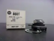 800T-A2P ALLEN BRADLEY FLUSH BLACK PUSH BUTTON