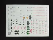 Bandai RG XM-X1 Crossbone Gundam Model Genuine Sticker