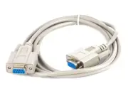 6ft Null Modem DB 9 Female to Female Molded Cable PID 477