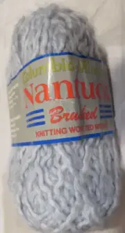 Columbia Minerva - Nantuck Brushed Yarn -Color Sonora(greyish) Lot 1521 1.75 oz