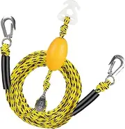 Ski Tow Rope | Tubing Harness Heavy Duty with Quick Connector | 4 Riders Water Sport Towable Connector Pulling Tube for Beginners Enthusiasts Adults