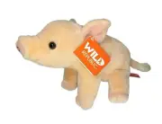 Wild Republic 9" Plush Baby Pig Stuffed Animal Toy 2017 Piglet Mini NWT