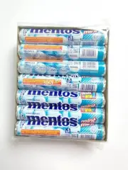 Mentos Roll Chewing Gum Roll 29g Each - Box of 14 (Mint)