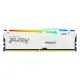 【Kingston 金士頓】FURY Beast RGB DDR5 6000 64GB (32GB x2) PC 記憶體 白 (KF560C36BWEAK2-64) *超頻