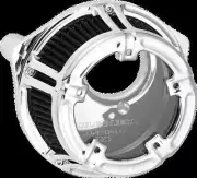 Arlen Ness Method Clear Air Filter Kit Chrome Harley Dyna Switchback 12-16