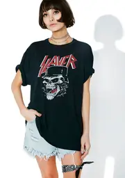 Vintage Black Slayer Tee