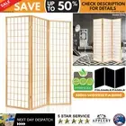 3 Panel Change Fitting Room Divider Privacy Folding Screen Barrier - Natural