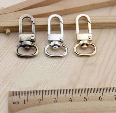 Lobster Bag Clasp Snap Hook Swivel Trigger Clips for 13.5 mm Strapping Bag NEW