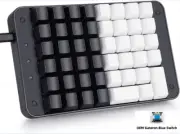 All 46 Programmable Keys Mechanical Keyboard Macro with OEM Gateron Blue Switch