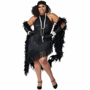 Fabulous Flapper Roaring 20s Gatsby Charleston Jazz Adult Womens Costume Plus