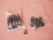 10 Piece 5 Pin DIN-Male MIDI Interface Connector + 10 Piece 5 Pin Female Socket