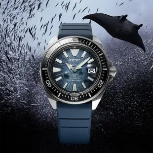 【SEIKO 精工】PROSPEX系列 鬼蝠魟 防水200米 潛水機械腕錶 SK044 母親節 禮物(SRPF79K1/4R35-03W0H)