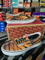 Vans Era "Year of the Tiger" Tiger Print/White Fashion Shoes size MENS 5.5 W 7