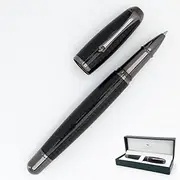 MONTEVERDE USA Super Mega Carbon Fiber/Gunmetal Trim Rollerball Pen