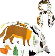 [YTYVAGT] Scrub Caps Women,Scrub Hats Suitable for Women,Cartoon Animal Horse Deer