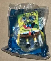 2002 SPONGEBOB SQUAREPANTS BURGER KING KIDS MEAL TOY - SILLY SQUIRTER