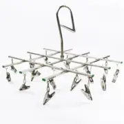 Efficiently Dry Your Underwear and Socks with Stainless Steel Drying Rack