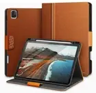KingBlanc Folio Case for iPad Pro 6th 5th 4th 3rd 12.9 inch 2021/2020/2018 Brown