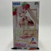 Vocaloid HATSUNE MIKU Figure Luminasta Sakura Miku 2023 Series Japan 21cm SEGA