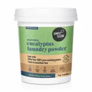 Organic Simply Clean Laundry Powder Australian Eucalyptus – Fresh, healthy organic delivery | Doorstep Organics