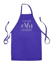 Future Mrs Federer - Unisex Kids Apron - Roger Tennis Fan Love Merch Wife