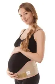 GABRIALLA Running Mom Maternity Belt - Medium Support, 6" Wide