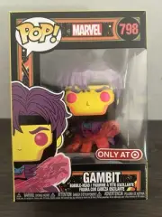 Funko Pop! Vinyl: Marvel - Gambit (Black Light) - Target (Exclusive) #798