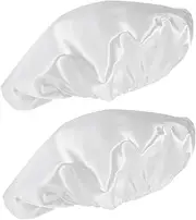 PLAFOPE Shower Cap Elastic Band Bath Hat for Long Hair Waterproof Quick Drying Breathable Ideal for Travel