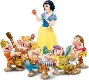 Snow White & The Seven Dwarfs Iron On Transfer-T-Shirt + Light & Dark Fabrics #3
