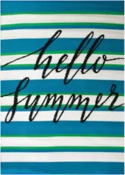 2823 Reversible Outdoor Chatai Rug, 90 Cm X 150 Cm Size, Aqua